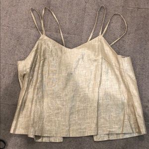 ZARA GOLD TANK TOP